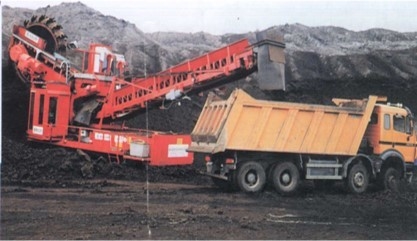 2000 manipulations du matériel en vrac moyennes de For d'excavateur à roue-pelle de t/h