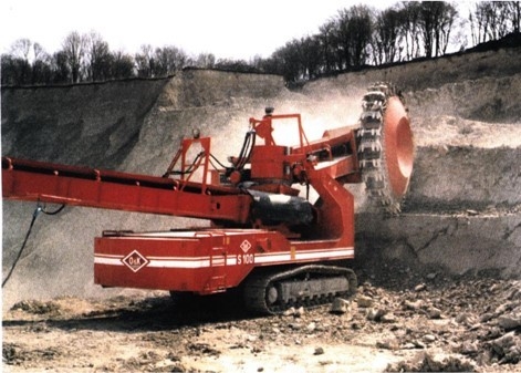 Grand excavateur à roue-pelle d'acier au carbone For Mining