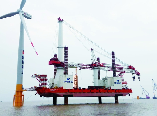 Tour Fabaricated d'énergie éolienne de vent de reflux basé sur la condition
