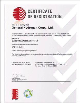 Chaîne de production de composant de Fuel Cell d'hydrogène