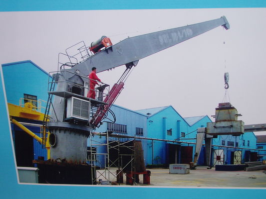Les ABS délivrent un certificat le boom raide Marine Crane For General Cargo Handling de 5t15m