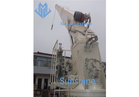 navire multi de but de Marine Crane For Cargo Handling On de boom raide de 10t15m