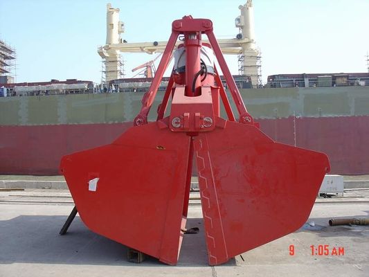 seau hydraulique électrique de grippage de bloc supérieur de mètre de 12 cubes pour la manipulation de sables