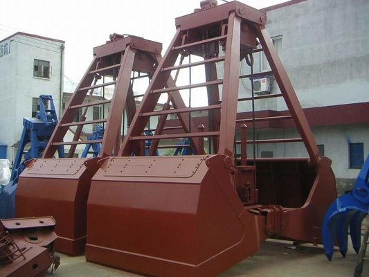 seau hydraulique électrique de grippage de bloc supérieur de mètre de 12 cubes pour la manipulation de sables