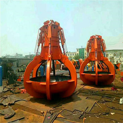 Seau hydraulique électrique de grippage de peau d'orange pour la centrale d'incinération de déchets