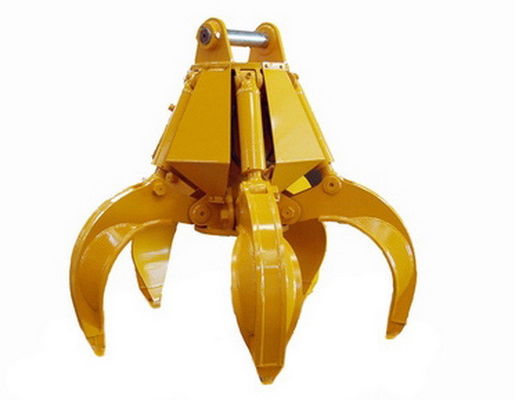 grippage hydraulique électrique de peau d'orange pour la manipulation domestique de déchets