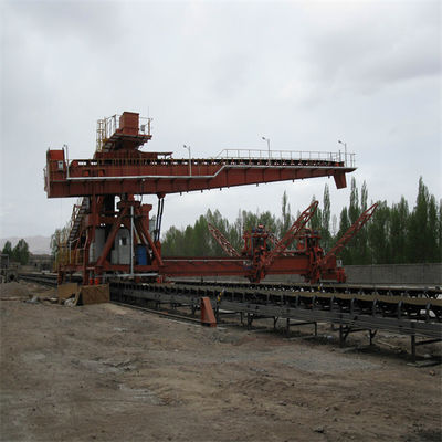 récupérateur de roue de seau de pont pour le long parc à bestiaux empilant et reprenant le système pour le parc à bestiaux