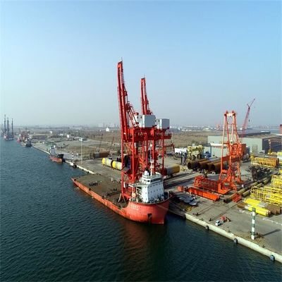Type continu bateau de grippage déchargeant le système sur le terminal gauche