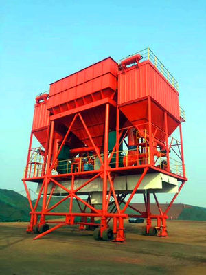 Trémie d'Eco commandée par poussière de type cassette pour le déchargement de granule en bois de terminal de port maritime