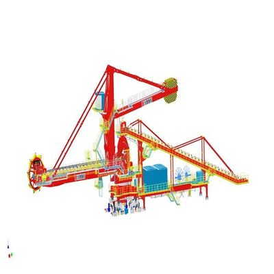 système d'empileur et de récupérateur de la capacité 1000tph pour la centrale