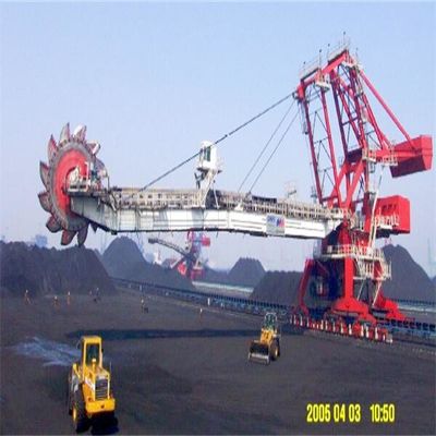Type de pont en équipement d'empileur et de récupérateur de roue de seau