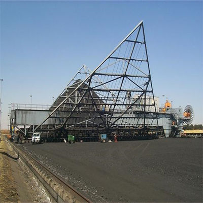 Type longitudinal de pont de parc à bestiaux récupérateur de grattoir pour la manipulation de charbon