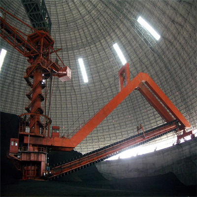 Système d'empileur et de récupérateur pour le parc à bestiaux de charbon 2200 t/h