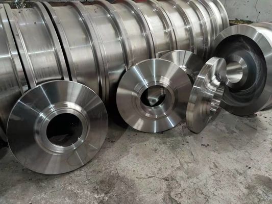 Grandes roues forgées pour le mécanisme de déplacement de pont de rivage de grue de train