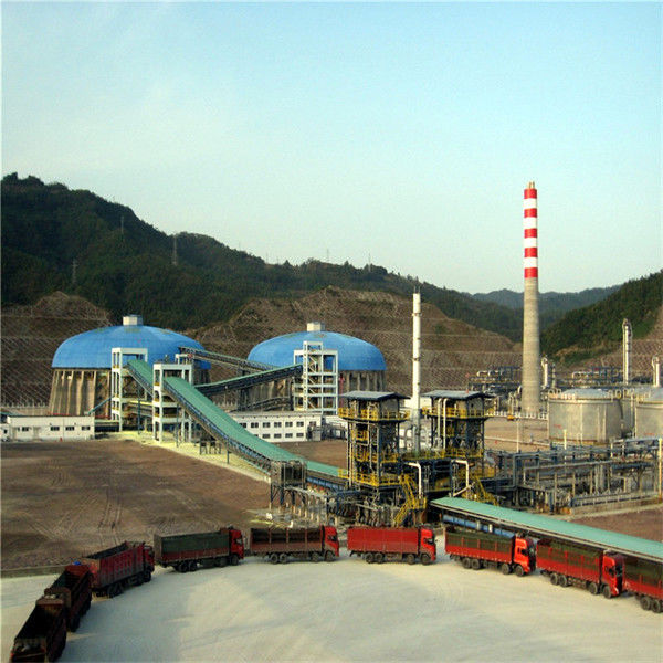 Système de bande de conveyeur d'acier au carbone pour le stockage de transport de grain de charbon de minerai